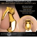 Midas Locking Chastity Cage - 18K Gold-Plated - Gold