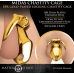 Midas Locking Chastity Cage - 18K Gold-Plated - Gold