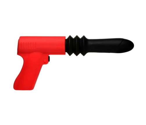 Thrusting Pistola Vibrator - Red