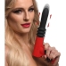 Thrusting Pistola Vibrator - Red