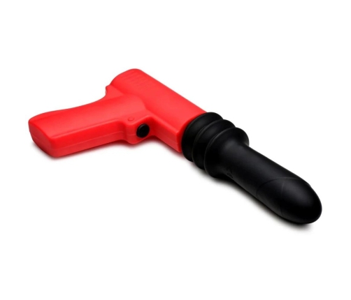 Thrusting Pistola Vibrator - Red