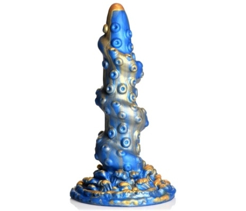 Kraken Silicone Dildo - Blue