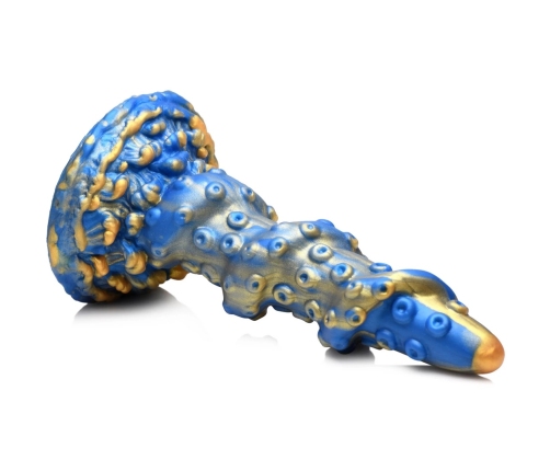 Kraken Silicone Dildo - Blue