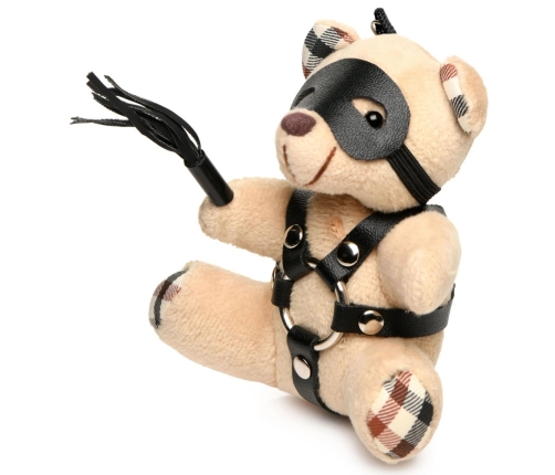 BDSM Teddy Bear Keychain - Tan