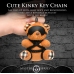 Rope Teddy Bear Keychain - Brown