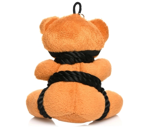 Rope Teddy Bear Keychain - Brown