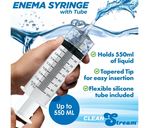 Syringe with Tube - 550 ml