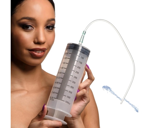 Syringe with Tube - 550 ml