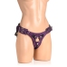 Bodice Deluxe - Leather Corset Harness - Purple