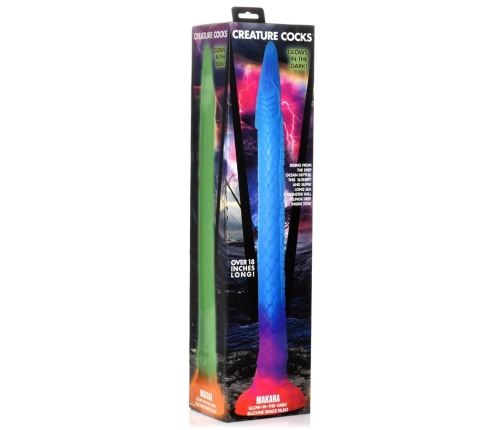 Makara - Glow in the Dark - Silicone Snake Dildo