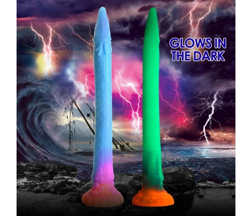 Makara - Glow in the Dark - Silicone Snake Dildo