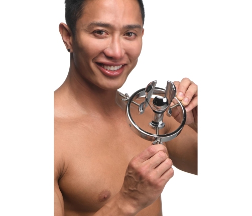 Forced Spread - Stainless Steel Anal Explorer