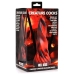 Hell Kiss Twisted Tongues Silicone Dildo - Red