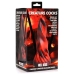 Hell Kiss Twisted Tongues Silicone Dildo - Red