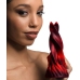 Hell Kiss Twisted Tongues Silicone Dildo - Red
