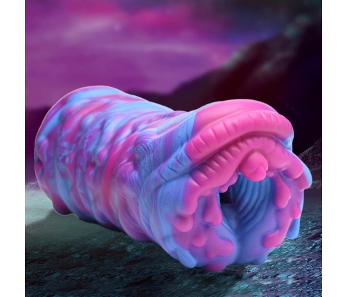 Cyclone - Silicone Alien Vagina Stroker - Purple