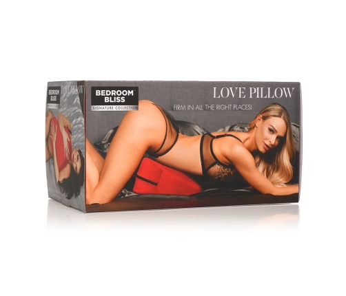 Sportsheets Love Heart Positioning Pillow Red High-Density Foam 35x31cm