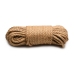 Tied Up Jute Bondage Rope 15.2m - Natural Fiber, Twisted, Coreless