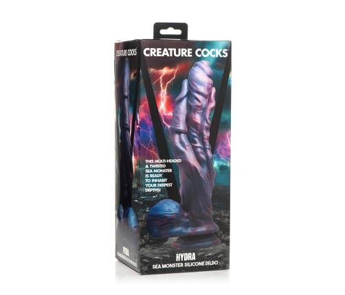 Hydra Sea Monster - Silicone Dildo - Purple