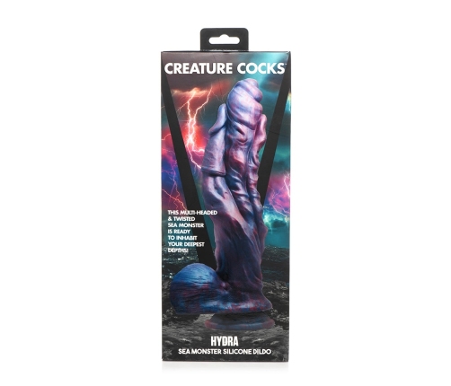 Hydra Sea Monster - Silicone Dildo - Purple