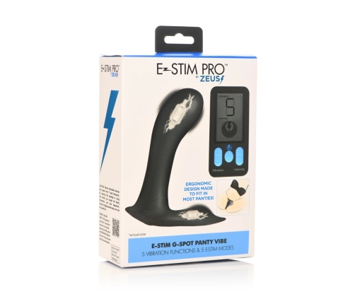 E-Stim Pro - G-Spot Panty Vibe - Black