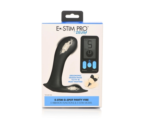 E-Stim Pro - G-Spot Panty Vibe - Black