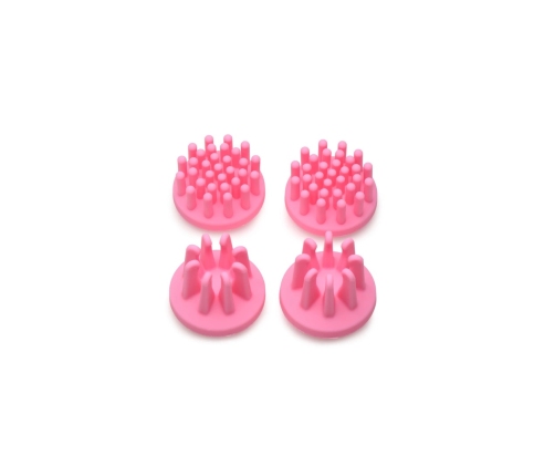 Rotating Silicone Nipple Suckers with 2 Attachments