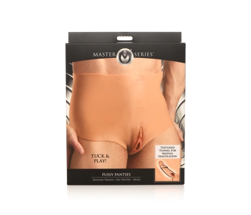 Pussy Panties - Silicone Vagina and Ass Panties - S