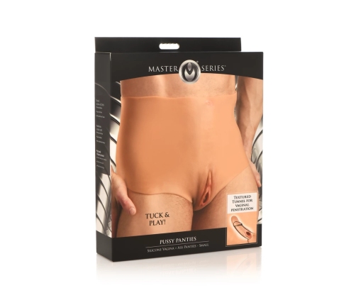 Pussy Panties - Silicone Vagina and Ass Panties - S