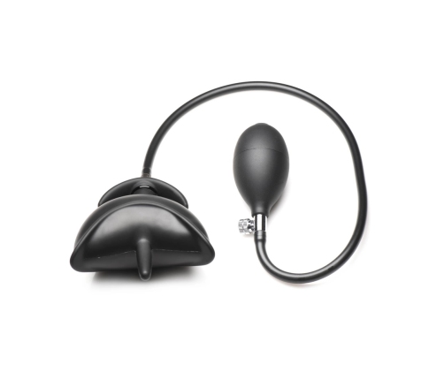 Bad Buoy Anchor - Inflatable Silicone Anal Plug - Black