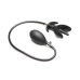 Bad Buoy Anchor - Inflatable Silicone Anal Plug - Black