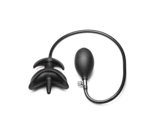 Bad Buoy Anchor - Inflatable Silicone Anal Plug - Black