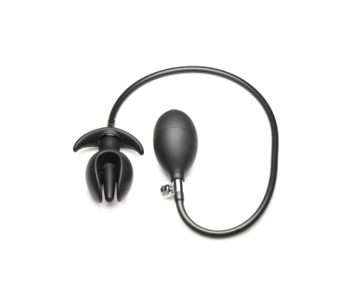 Bad Buoy Anchor - Inflatable Silicone Anal Plug - Black