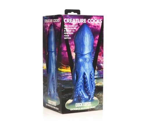 Cocktopus Octopus - Silicone Dildo - Blue