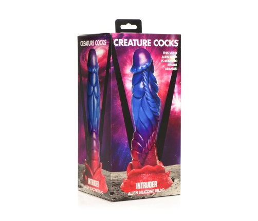 Intruder - Alien Silicone Dildo - Purple