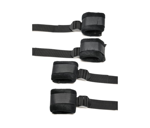 Lover's Bed Restraint System - Black