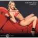 Kinky Sex Chaise with Love Pillows - Red