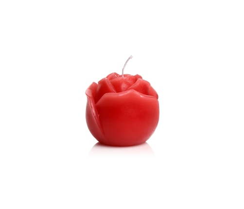 Flaming Rose - Drip Candle - Red