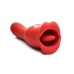 Kiss and Tell Pro - Dual-Ended Kissing Vibrator - Red