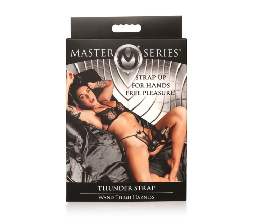 Thunder Strap - Wand Thigh Harness - Black