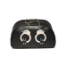 Cuffed Travel Bag with Handcuff Handles - Black