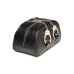Cuffed Travel Bag with Handcuff Handles - Black