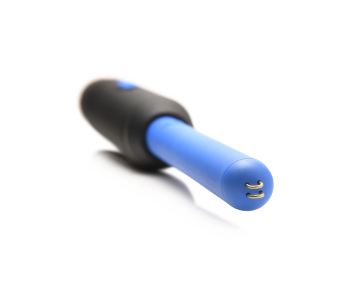 XR Brands Shock Rod Blue - E-Stim Wand with Precision Tip, Insulated Handle