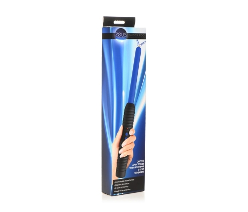 XR Brands Shock Rod Blue - E-Stim Wand with Precision Tip, Insulated Handle