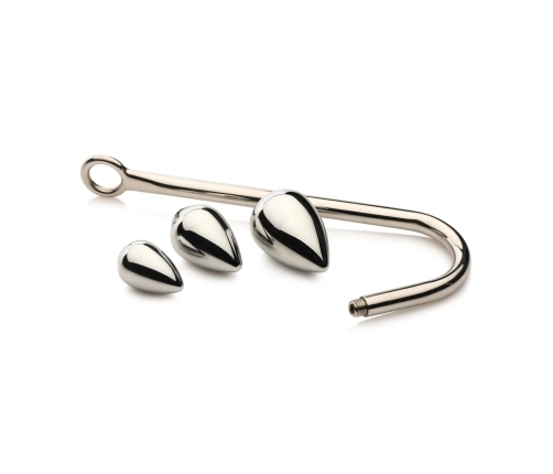Anal Hook Trainer with 3 Plugs