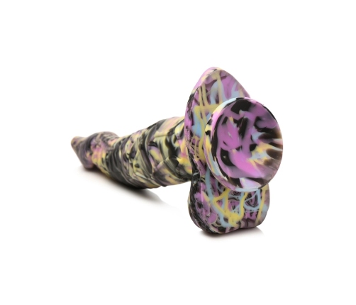Cyclops Monster - Silicone Dildo - Yellow/Purple/Black