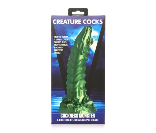 Cockness Monster - Lake Creature Silicone Dildo - Green