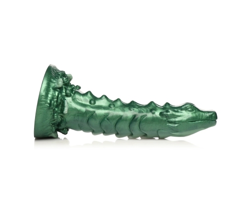 Cockness Monster - Lake Creature Silicone Dildo - Green