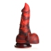 Horny Devil - Demon Silicone Dildo - Red