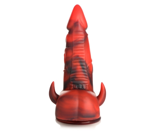 Horny Devil - Demon Silicone Dildo - Red
